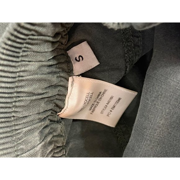 Side‎ stitch Women's Army Green Drawstring Waist Size Small Pull On Pants - Picture 8 of 8